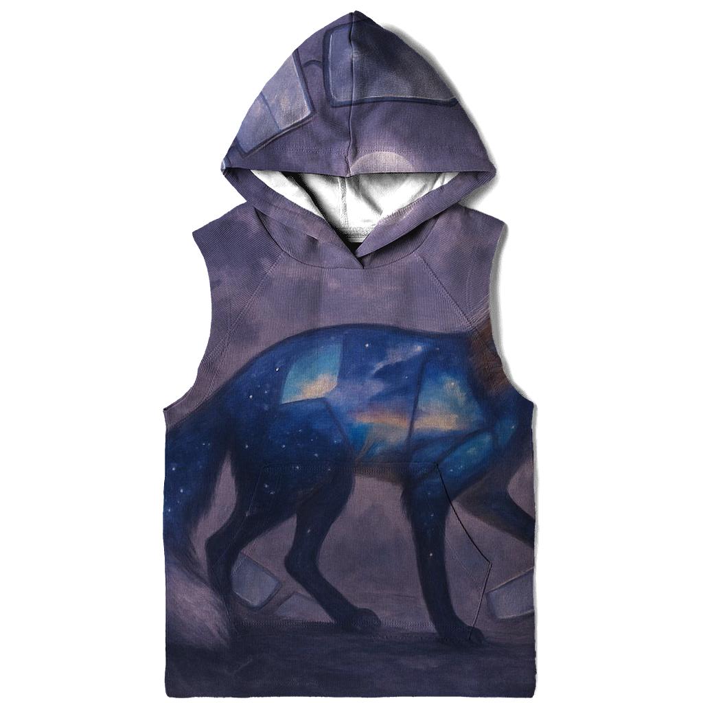 Random Sable Mirror Fox graphic hoodies