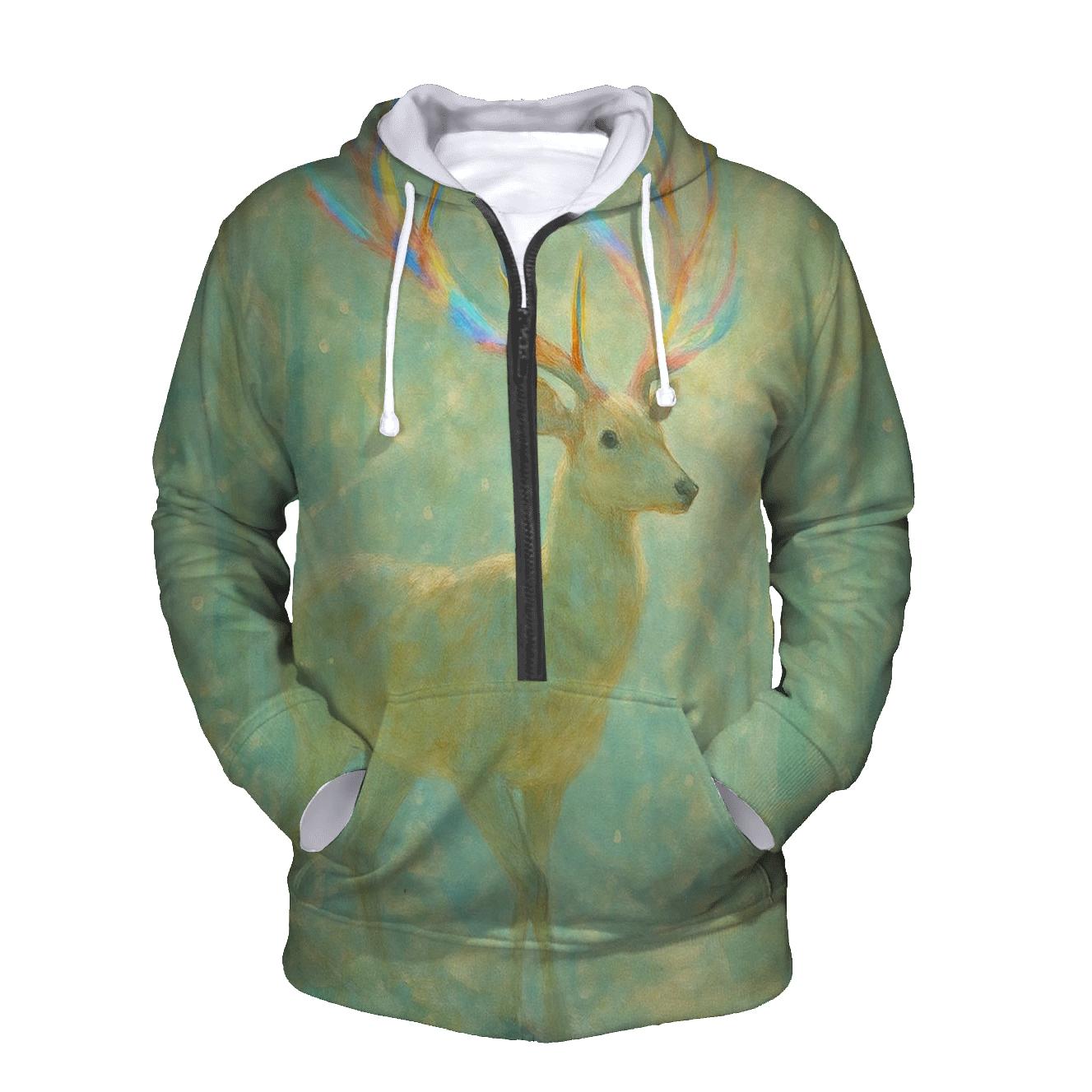 Random Prism Deer hoodie designs