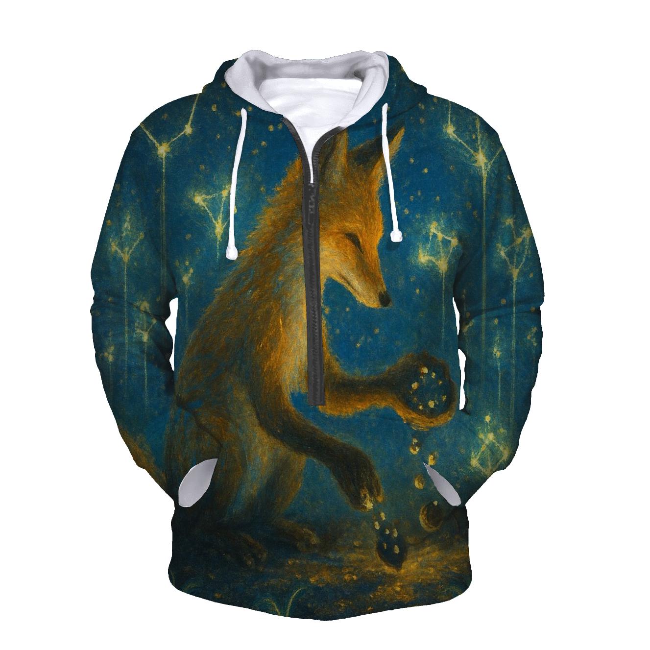 Random Meteor Garden Fox hoodies fashion