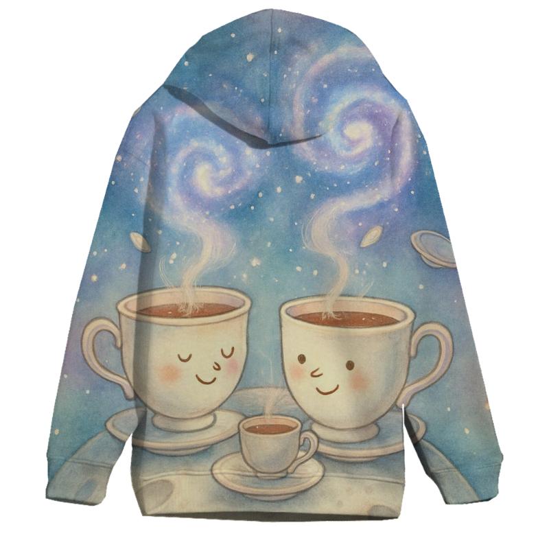Random Lunar Tea Party premium hoodies