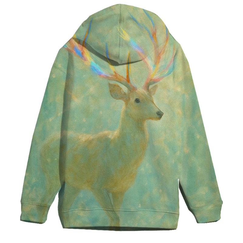Random Prism Deer premium hoodies