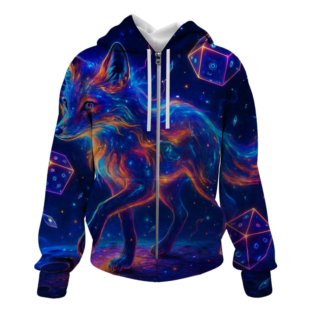 Random Nebula Fox designer hoodies