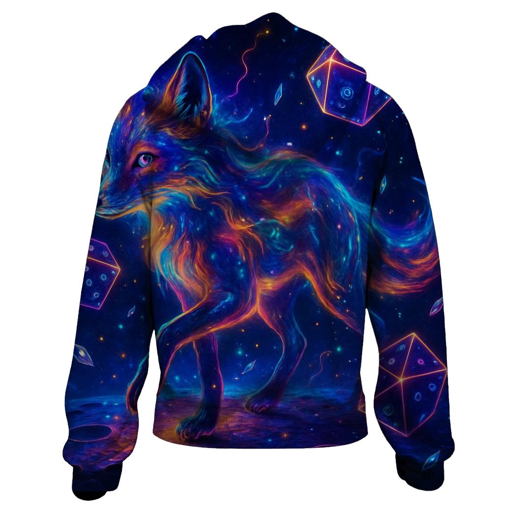 Random Nebula Fox designer hoodies