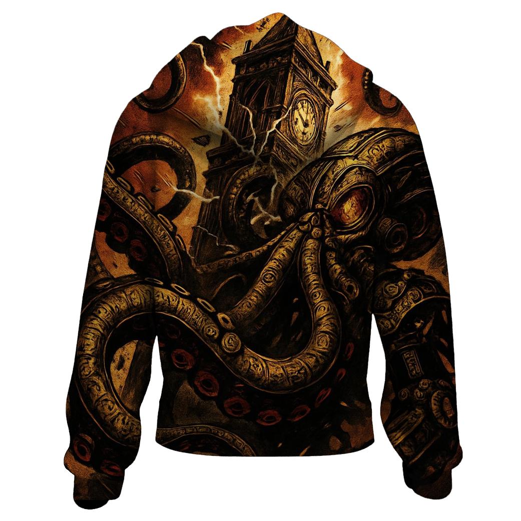 Random Clockwork Kraken premium hoodies