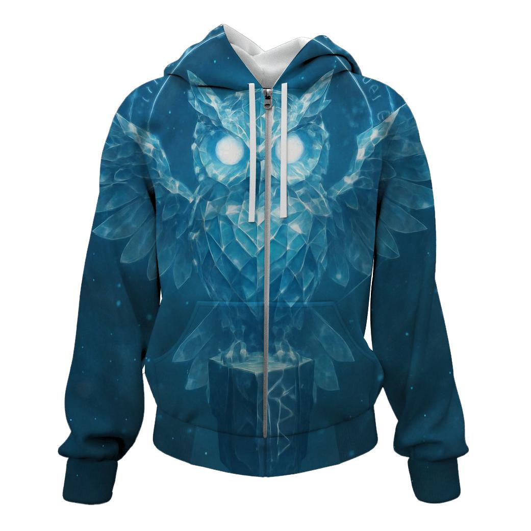 Random Crystal Owl Oracle custom hoodies