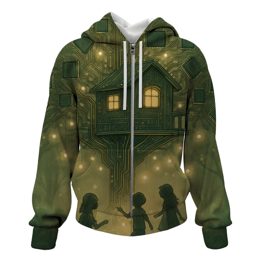 Random Circuit Treehouse hoodies fashion