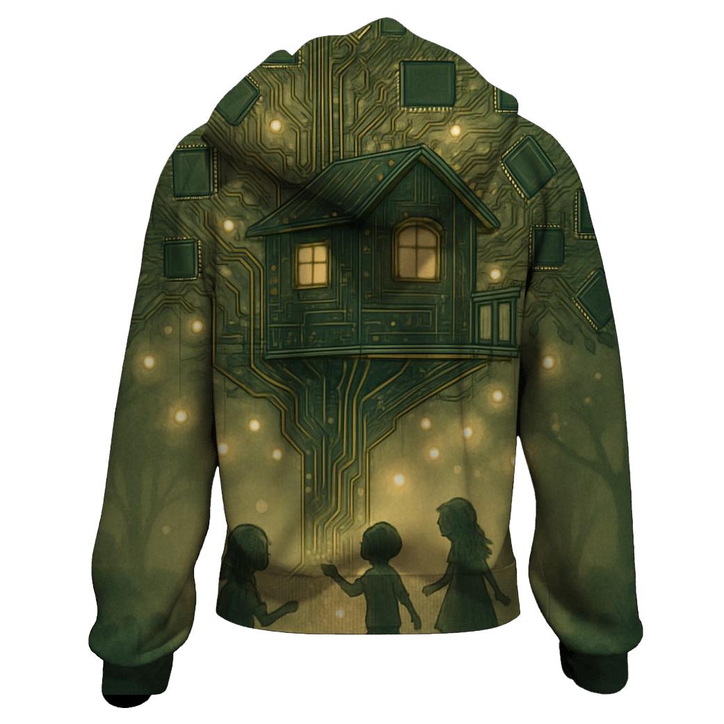 Random Circuit Treehouse hoodies fashion