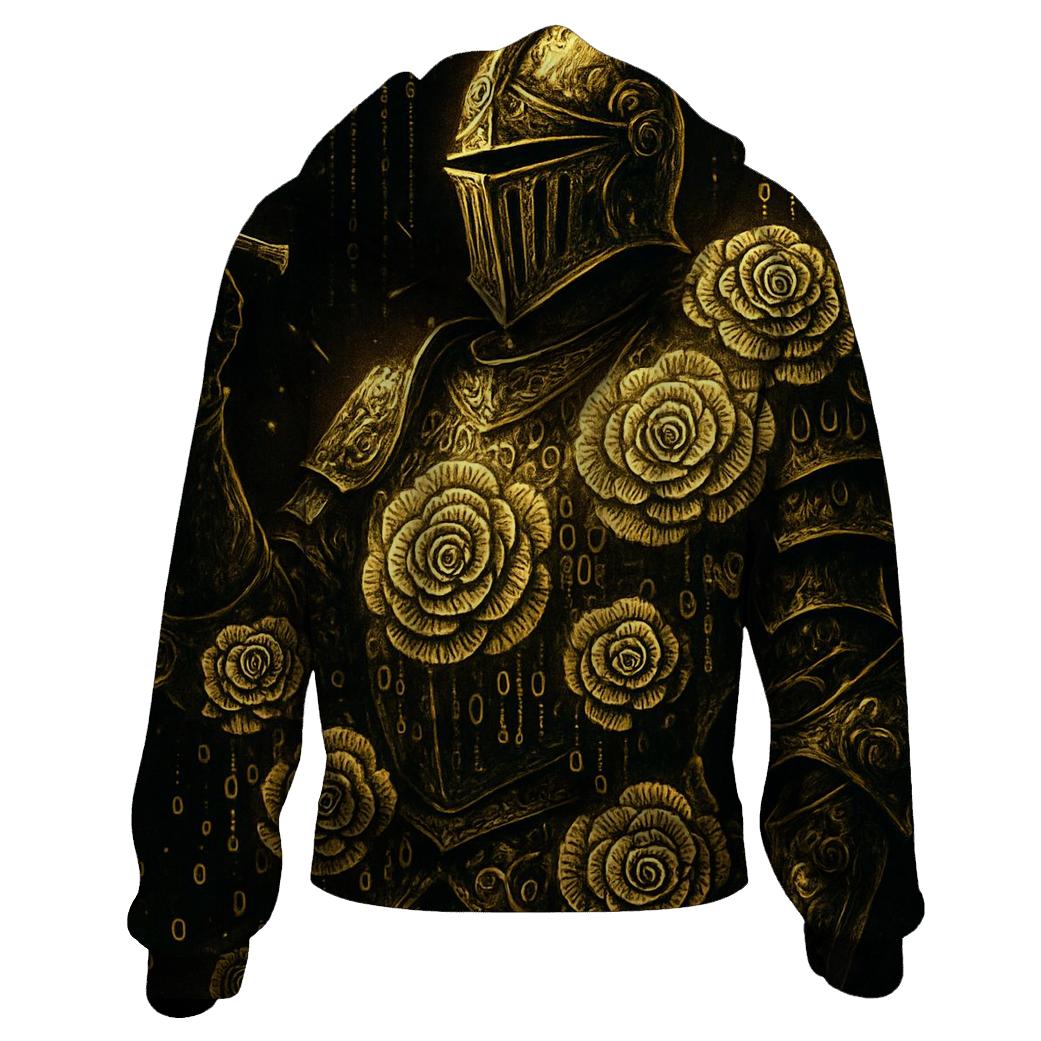 Random Binary Rose Knight custom hoodies