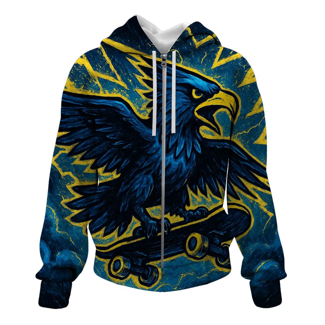 Random Thunderbird Skater premium hoodies