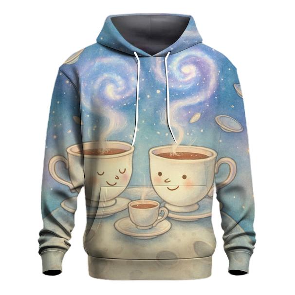 Random Lunar Tea Party premium hoodies