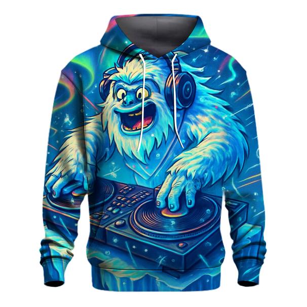 Random Mountain DJ Yeti lightweight hoodies