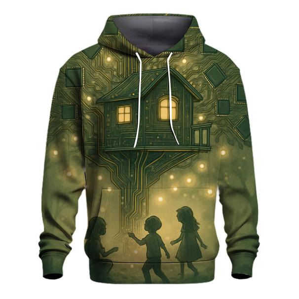 Random Circuit Treehouse premium hoodies