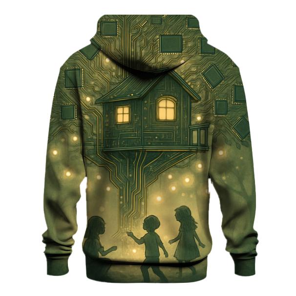 Random Circuit Treehouse premium hoodies