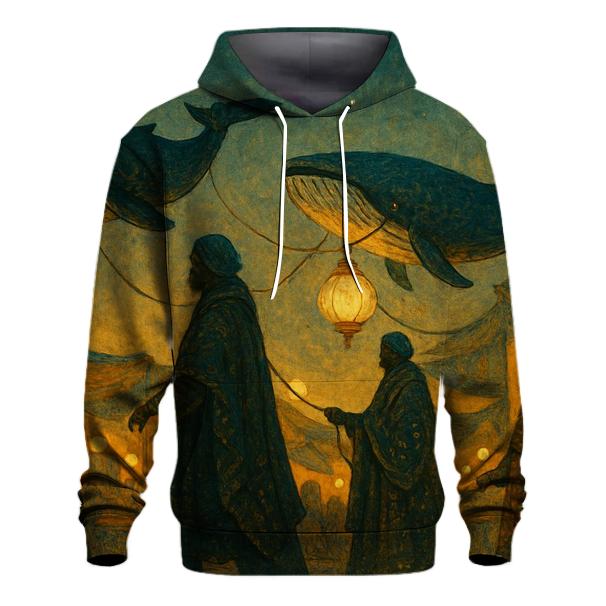 Random Lantern Whale Caravan hoodies fashion