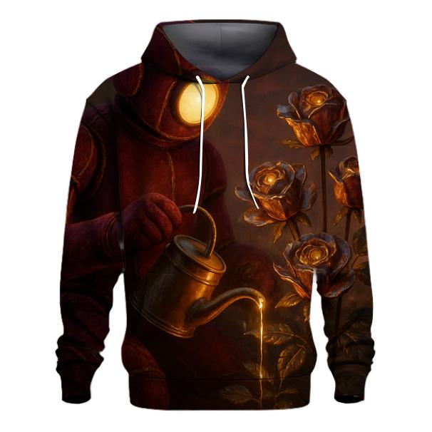 Random Velvet Robot Gardener lightweight hoodies
