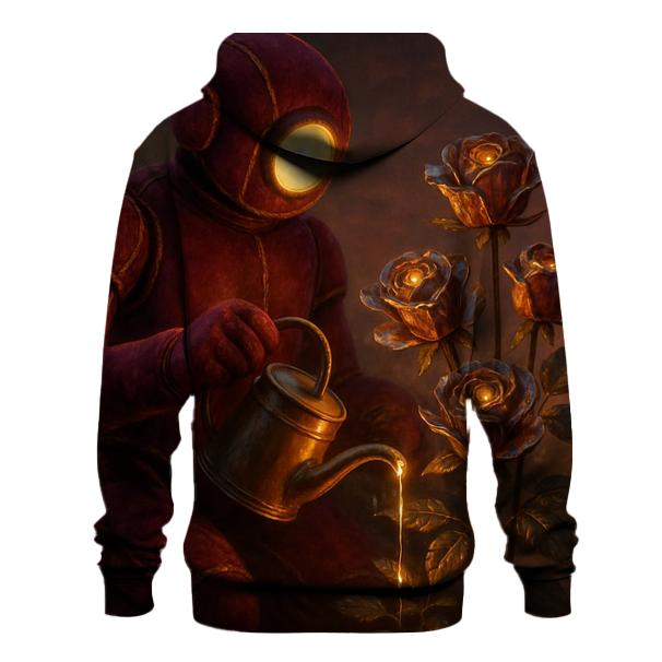 Random Velvet Robot Gardener lightweight hoodies