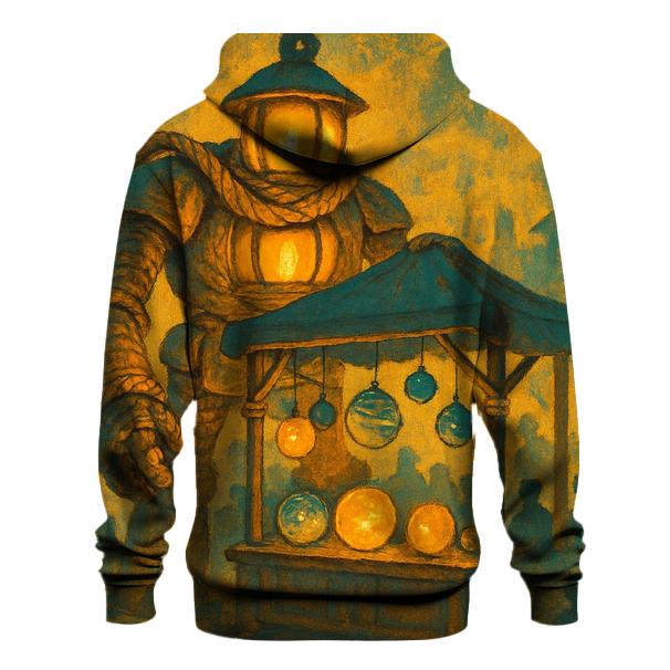 Random Lantern Market Golem zip-up hoodies