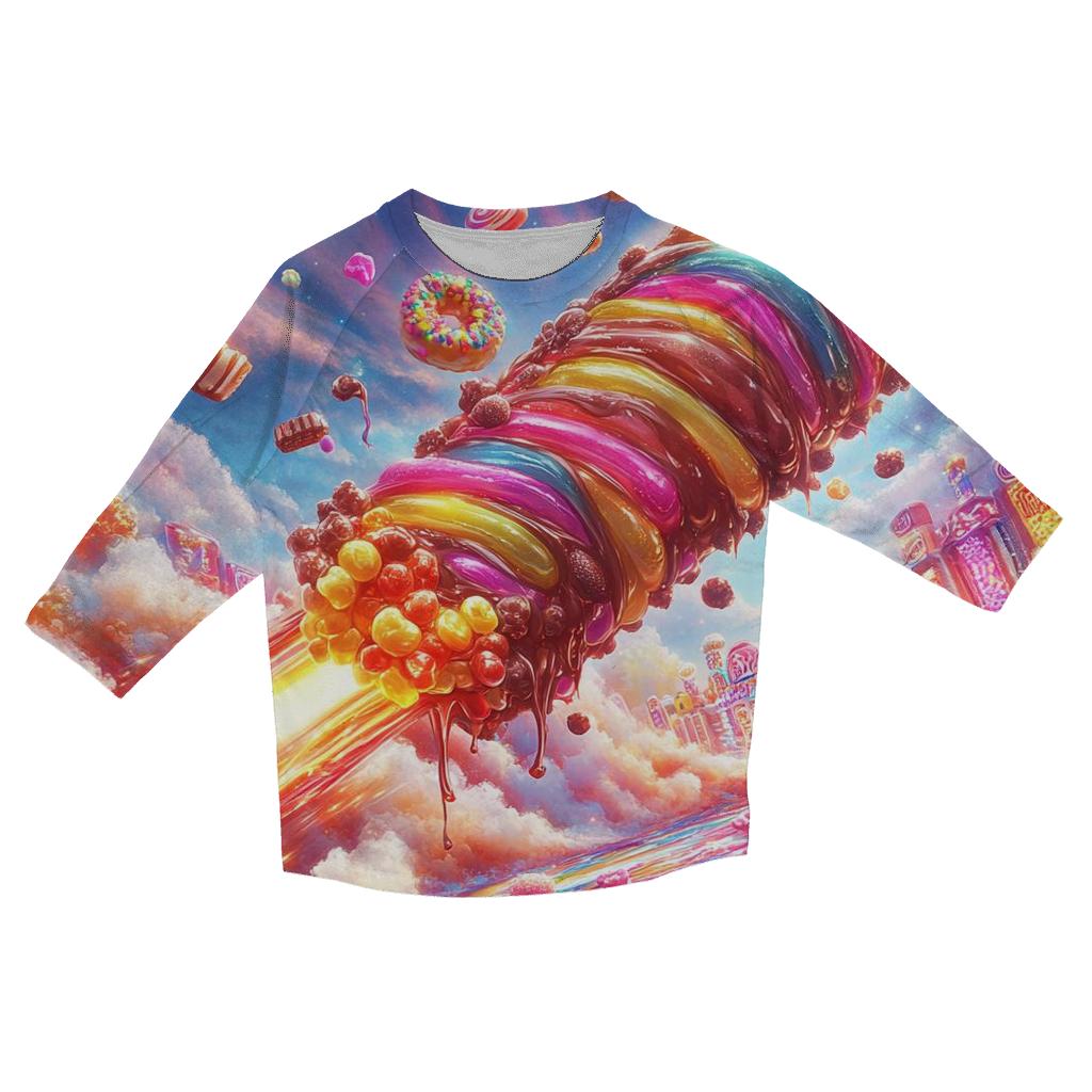 Sugar Comet Cascade cotton quarter sleeve shirts