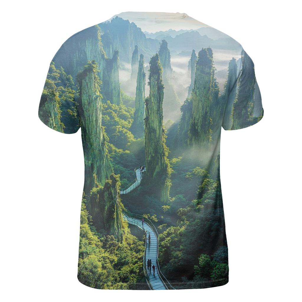 Zhangjiajie National Forest Park - Zhangjiajie unique graphic print tees