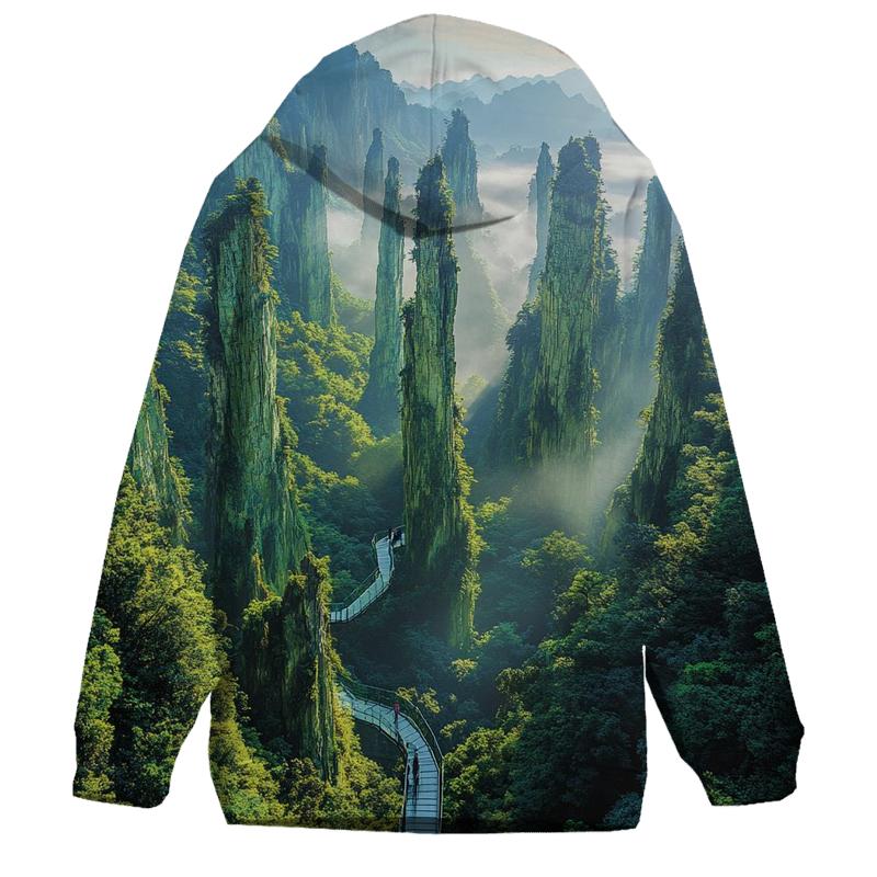 Zhangjiajie National Forest Park - Zhangjiajie printed hoodies