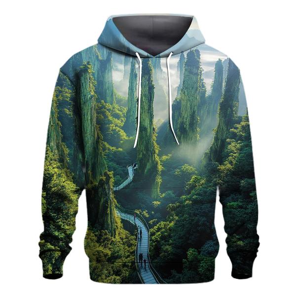 Zhangjiajie National Forest Park - Zhangjiajie printed hoodies