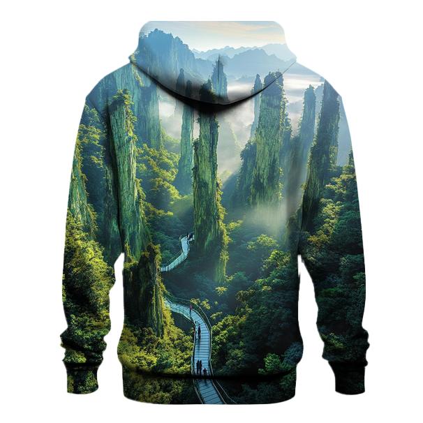 Zhangjiajie National Forest Park - Zhangjiajie printed hoodies