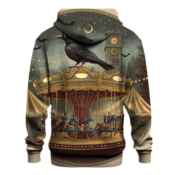 Clockwork Raven And The Midnight Carousel pullover hoodies