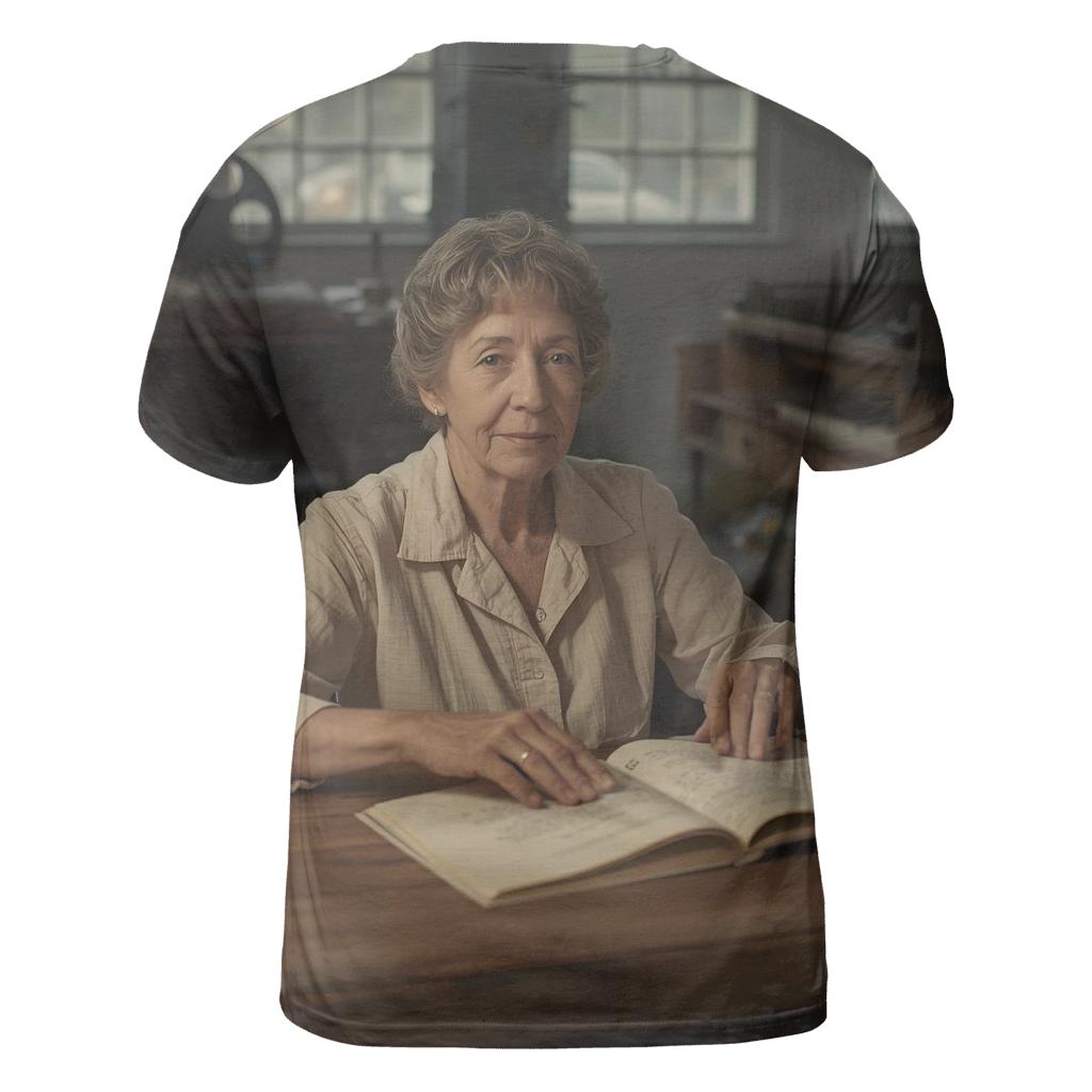 Polly Holliday In The Southern Theater Archive trendy printed shirt styles