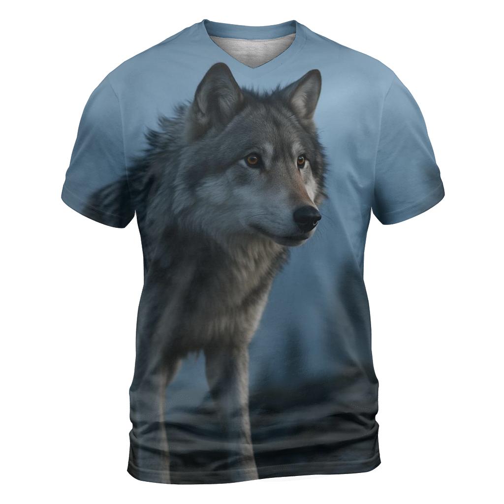 Lunar Ridge Alpha creative print fashion shirts