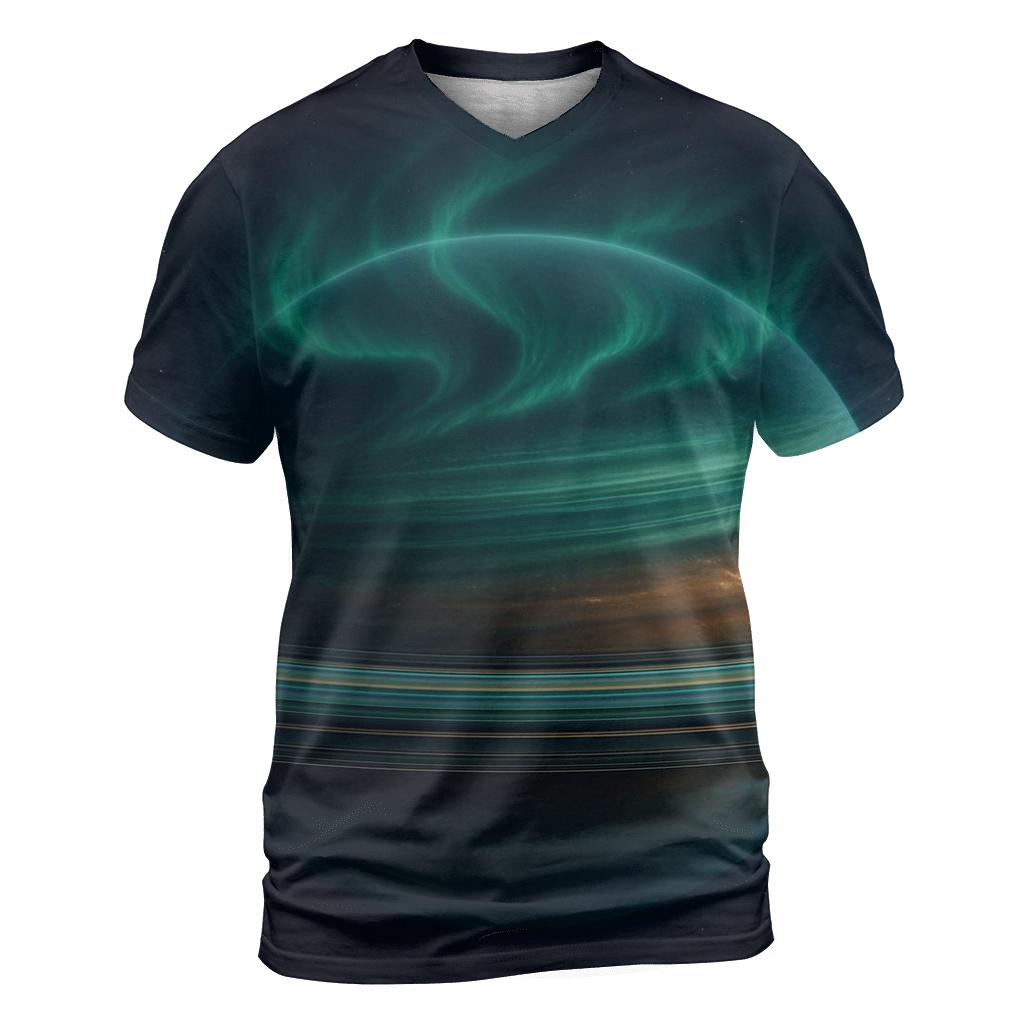 Auroral Ring Plane statement graphic shirts