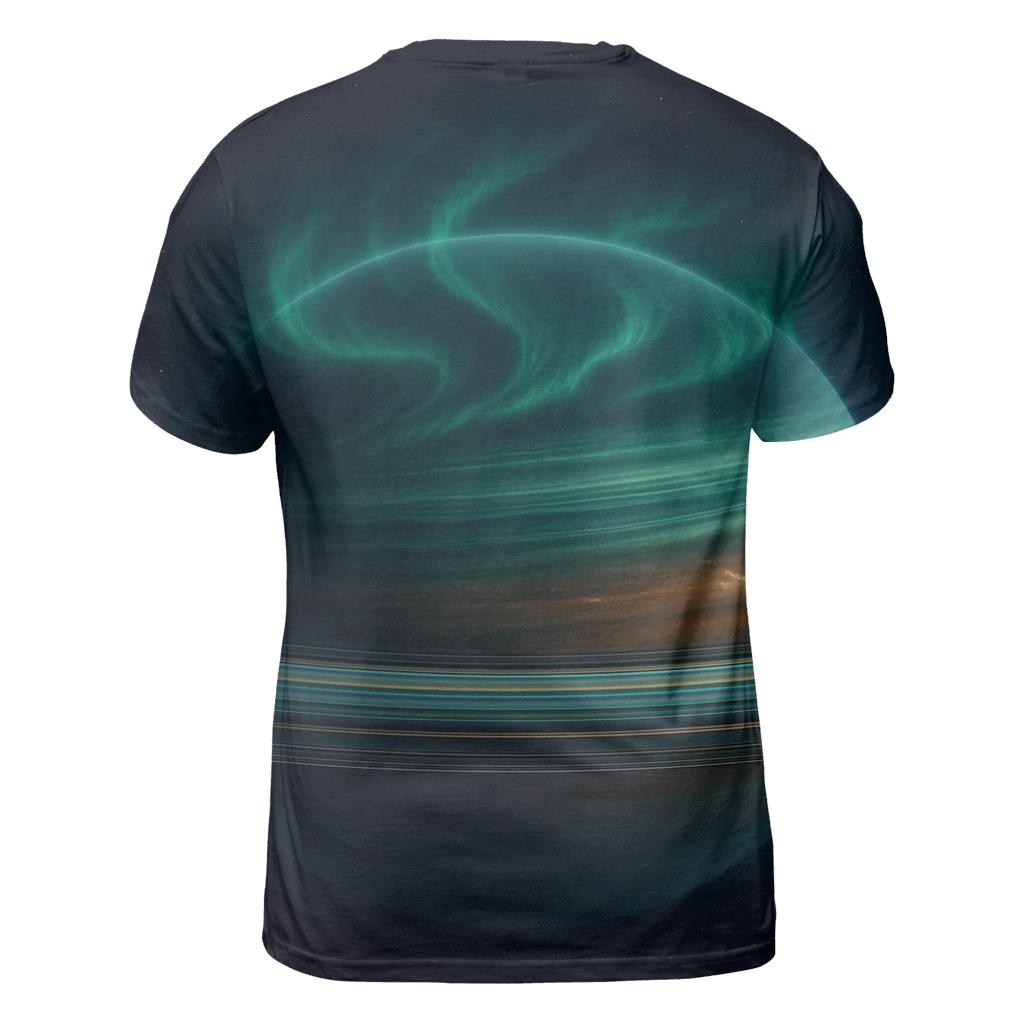Auroral Ring Plane statement graphic shirts
