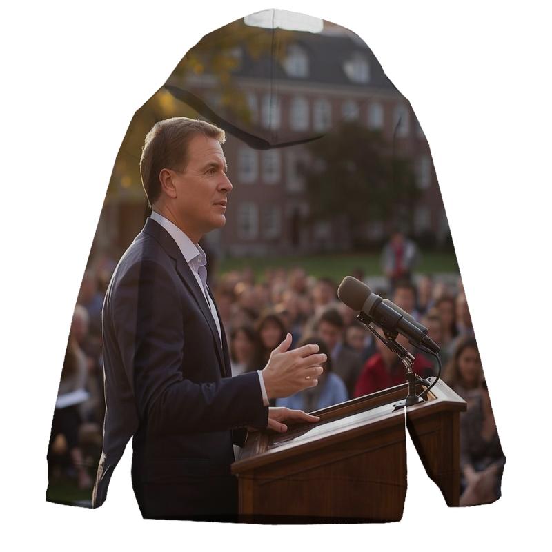 Campus Convocation Moment graphic hoodies