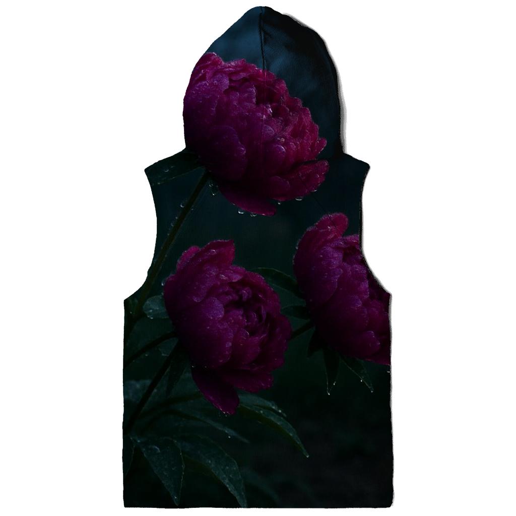Midnight Orchard Peony Study designer hoodies