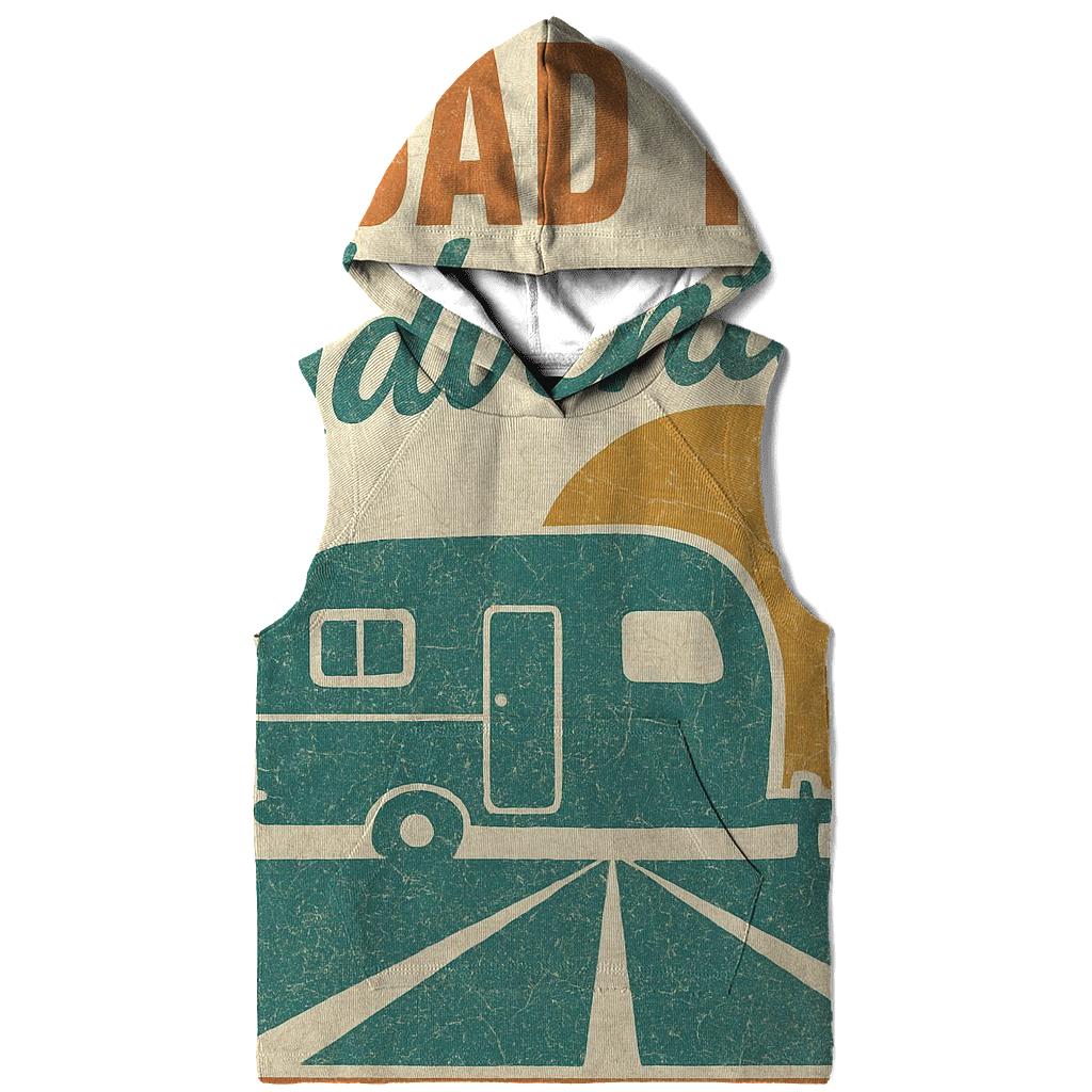 Sunset Route Sixties Camper Poster hoodie styles