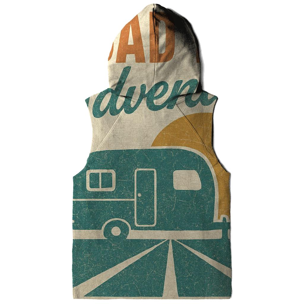 Sunset Route Sixties Camper Poster hoodie styles