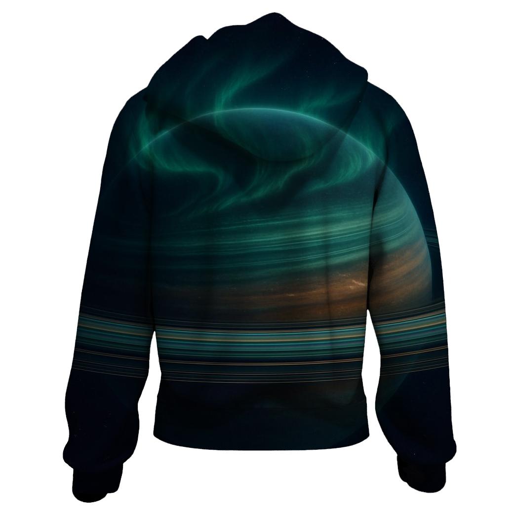 Auroral Ring Plane pullover hoodies