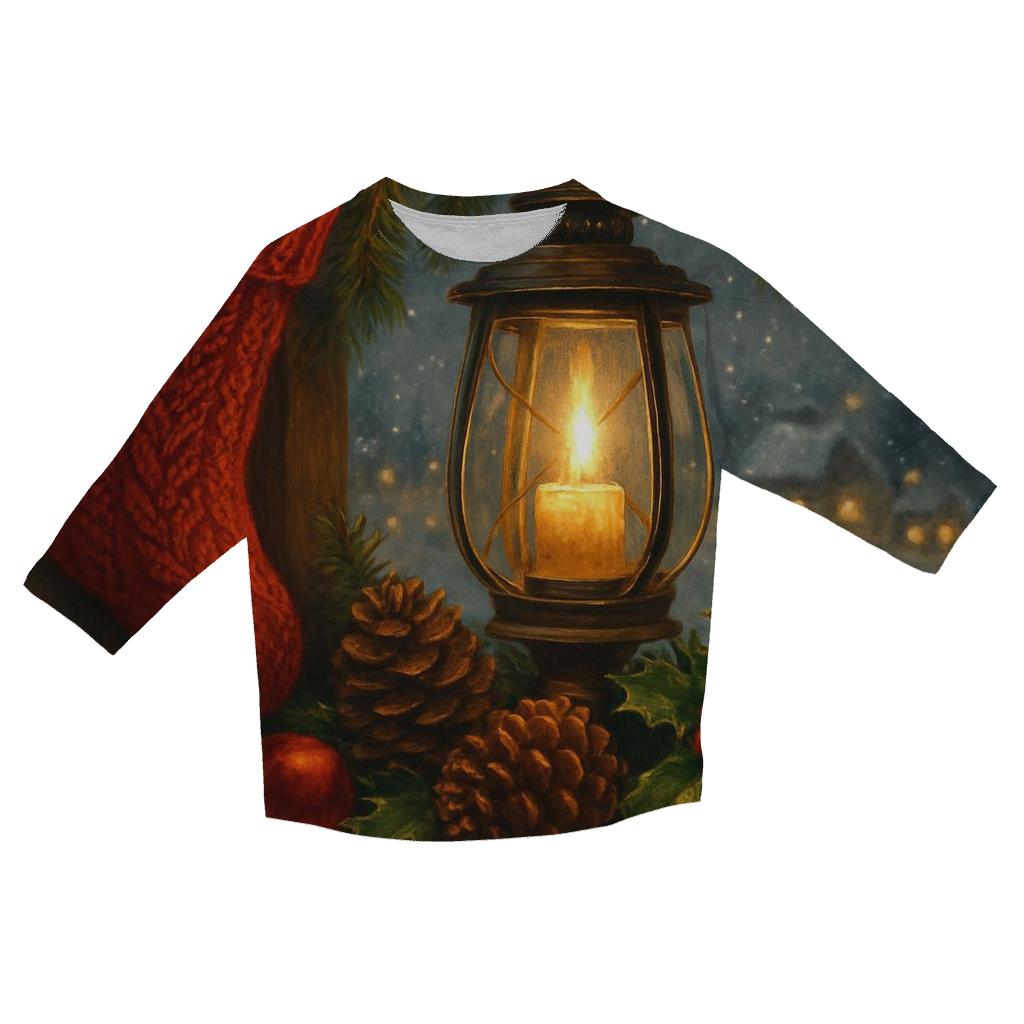 Evergreen Lantern Eve trendy 3/4 sleeve tops