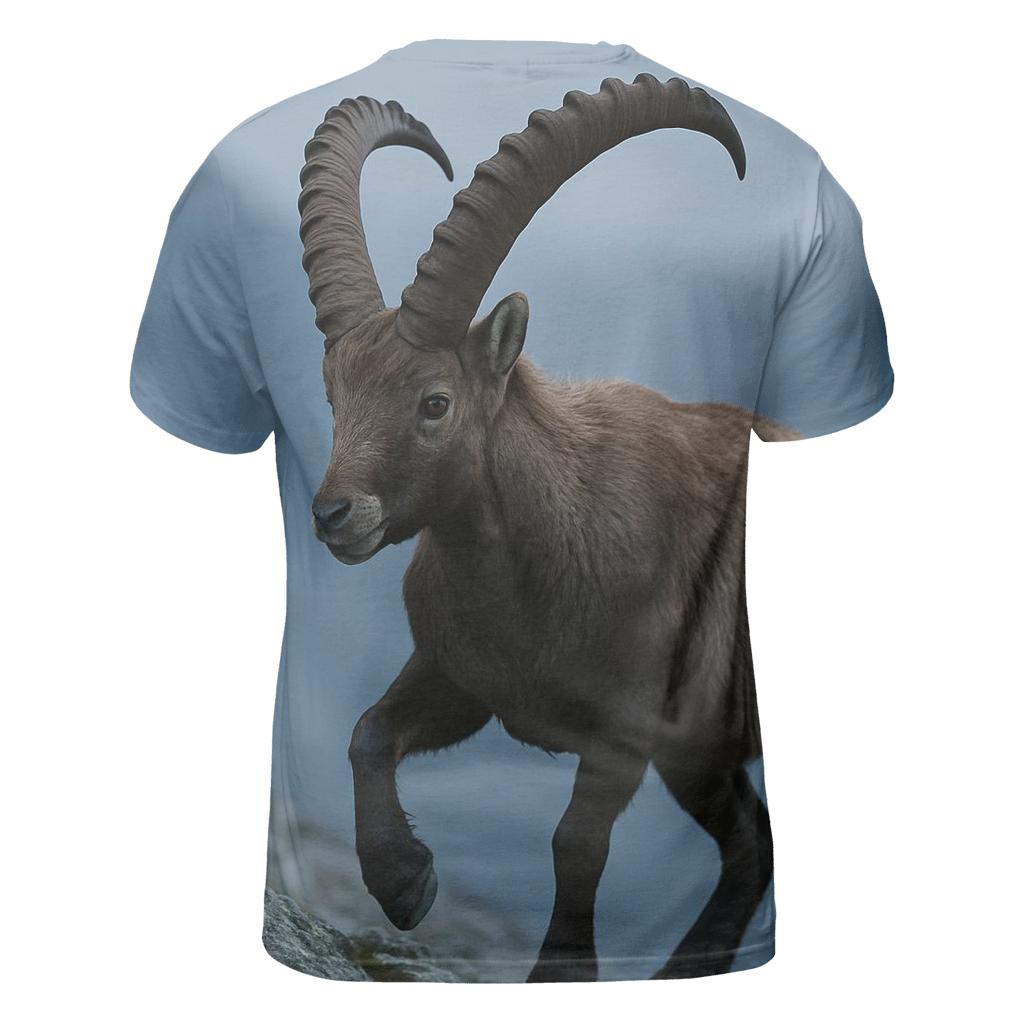 Alpine Ibex Traverse creative print fashion shirts