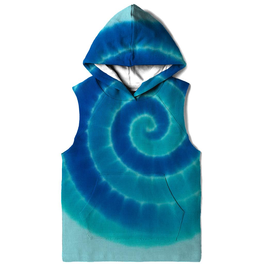 Nebula Spiral Bullseye heavyweight hoodies