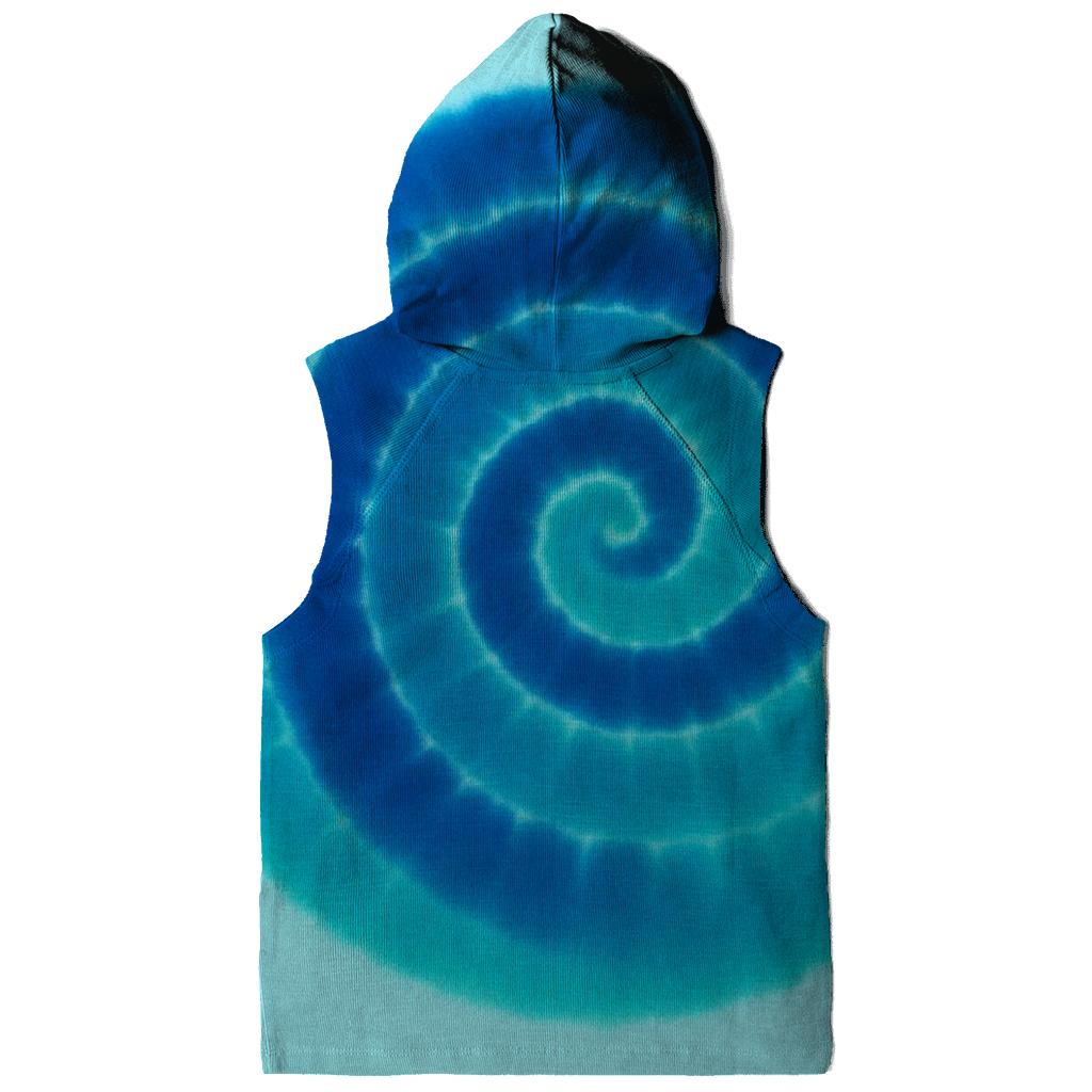 Nebula Spiral Bullseye heavyweight hoodies
