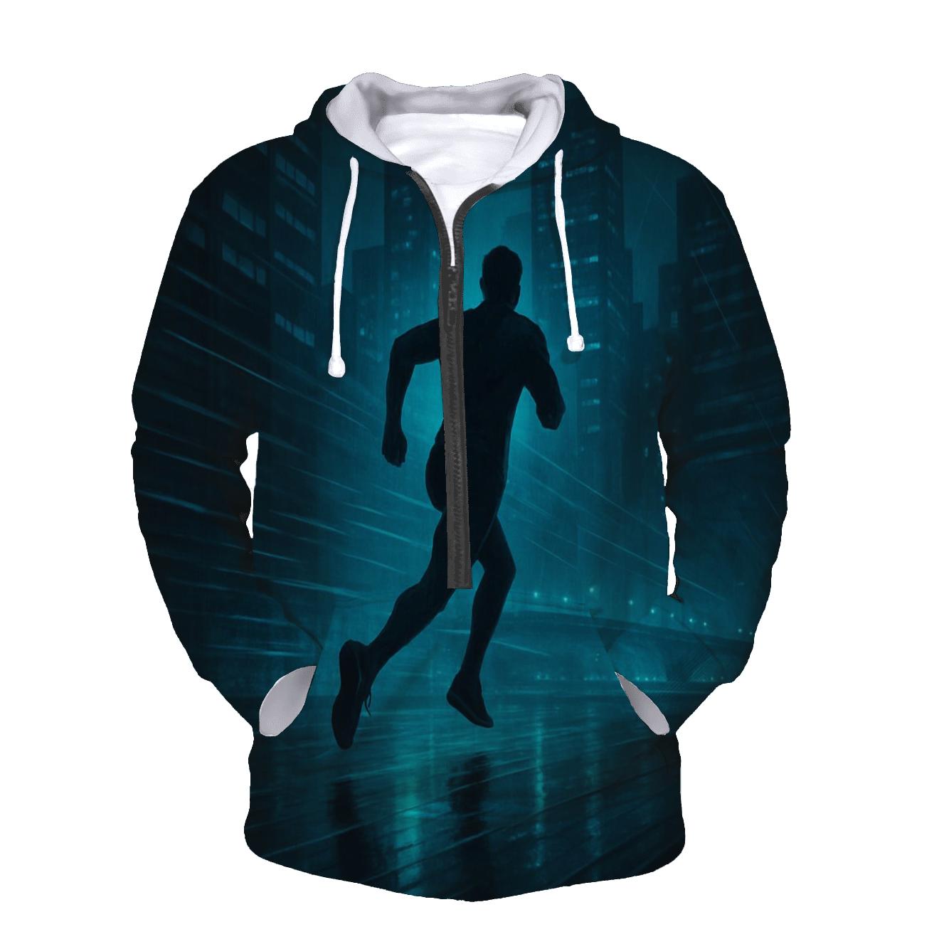 Midnight Sprint Skyline hoodie styles