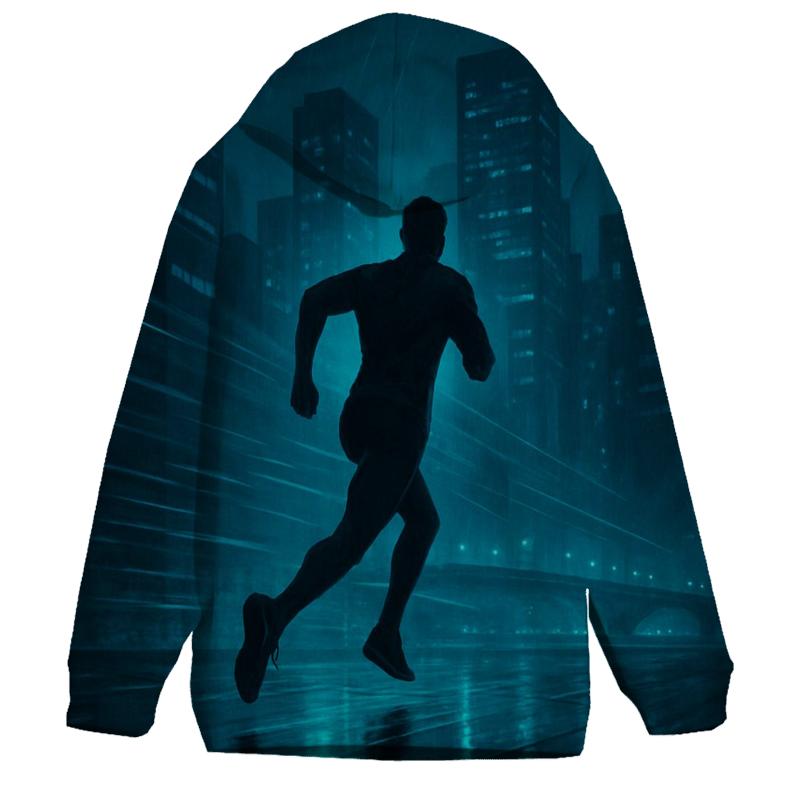 Midnight Sprint Skyline pullover hoodies