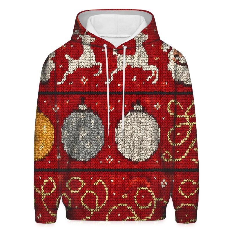 Tinsel Tangle Sweater Panel Design zip-up hoodies