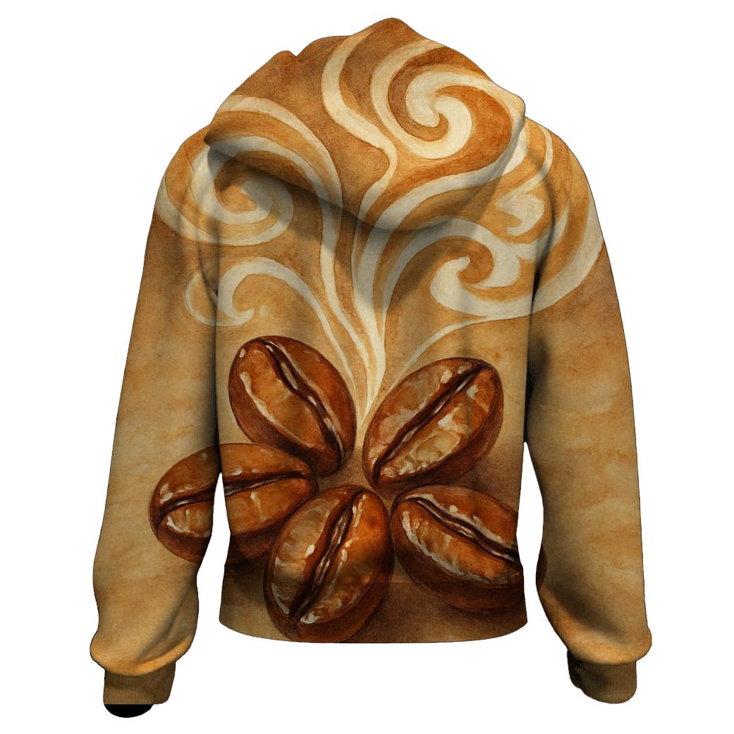 Roast Bloom printed hoodies