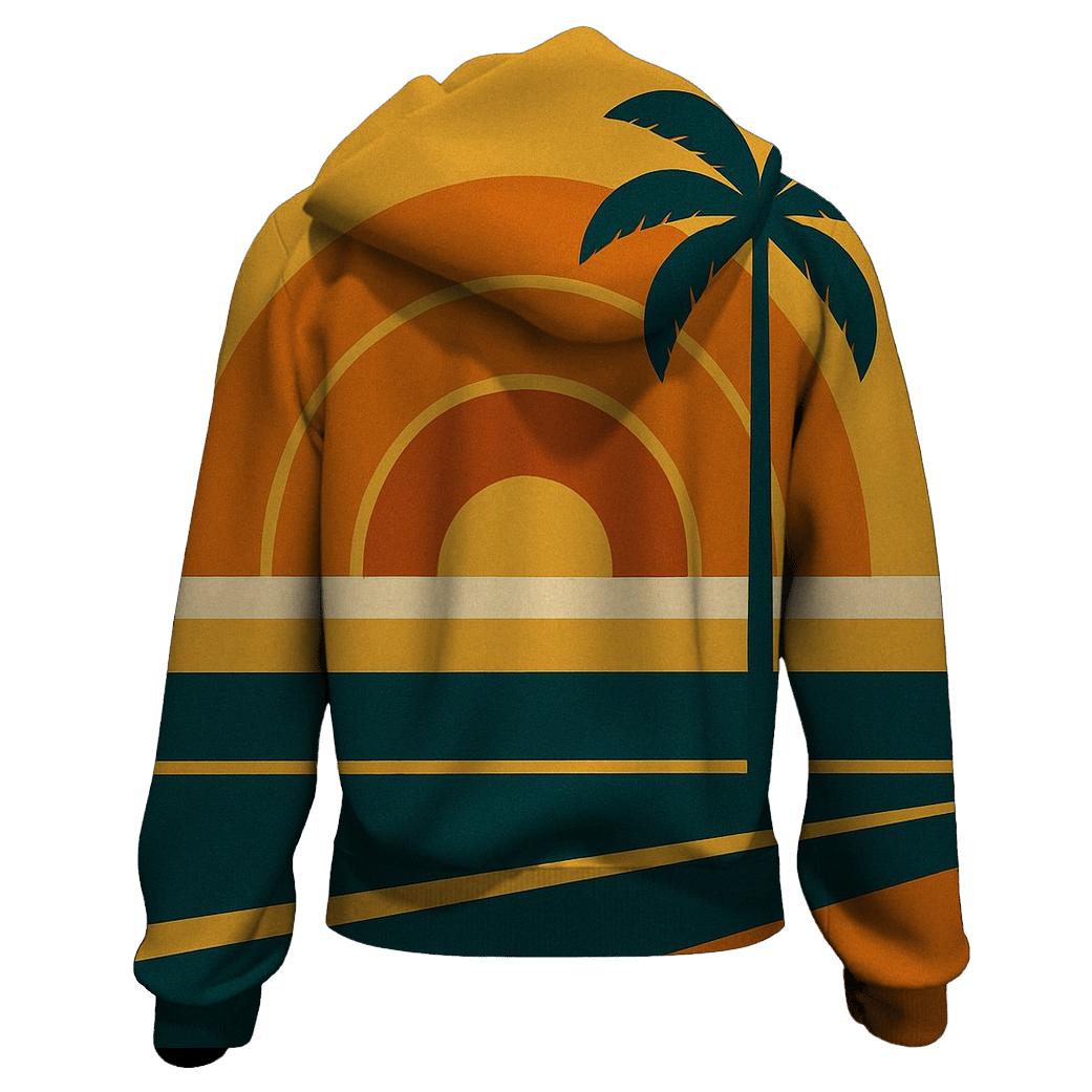 Sunset Groove Horizon heavyweight hoodies