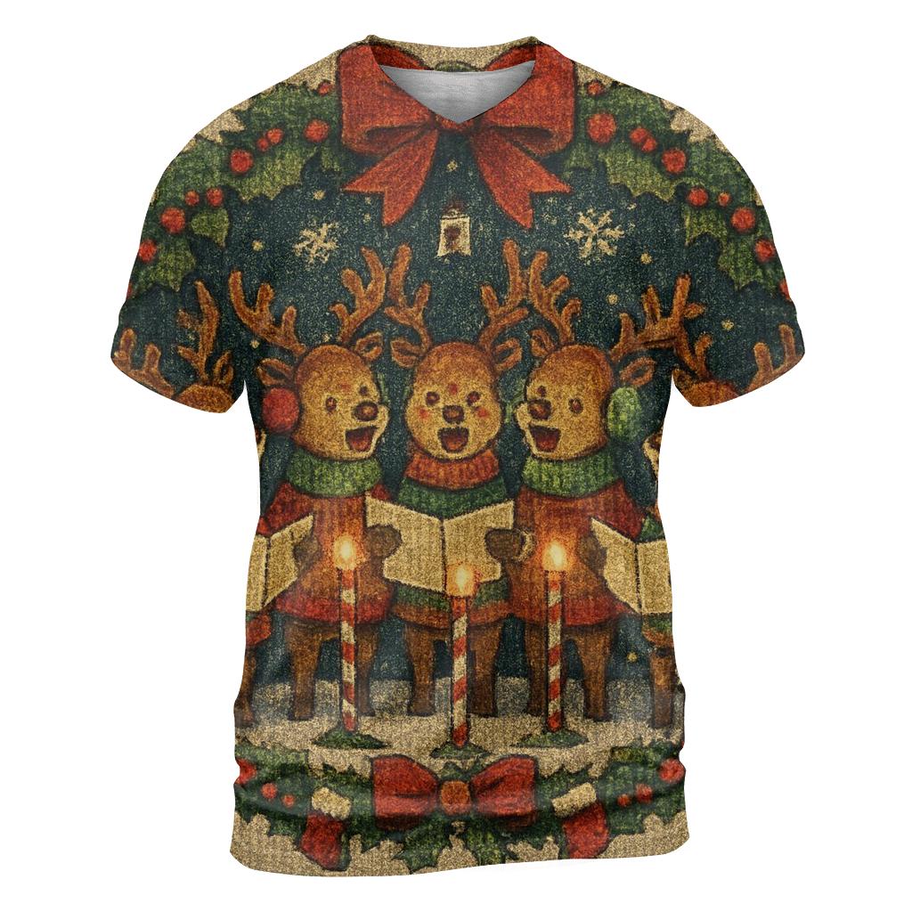 Reindeer Radio Choir personalized full print shirts