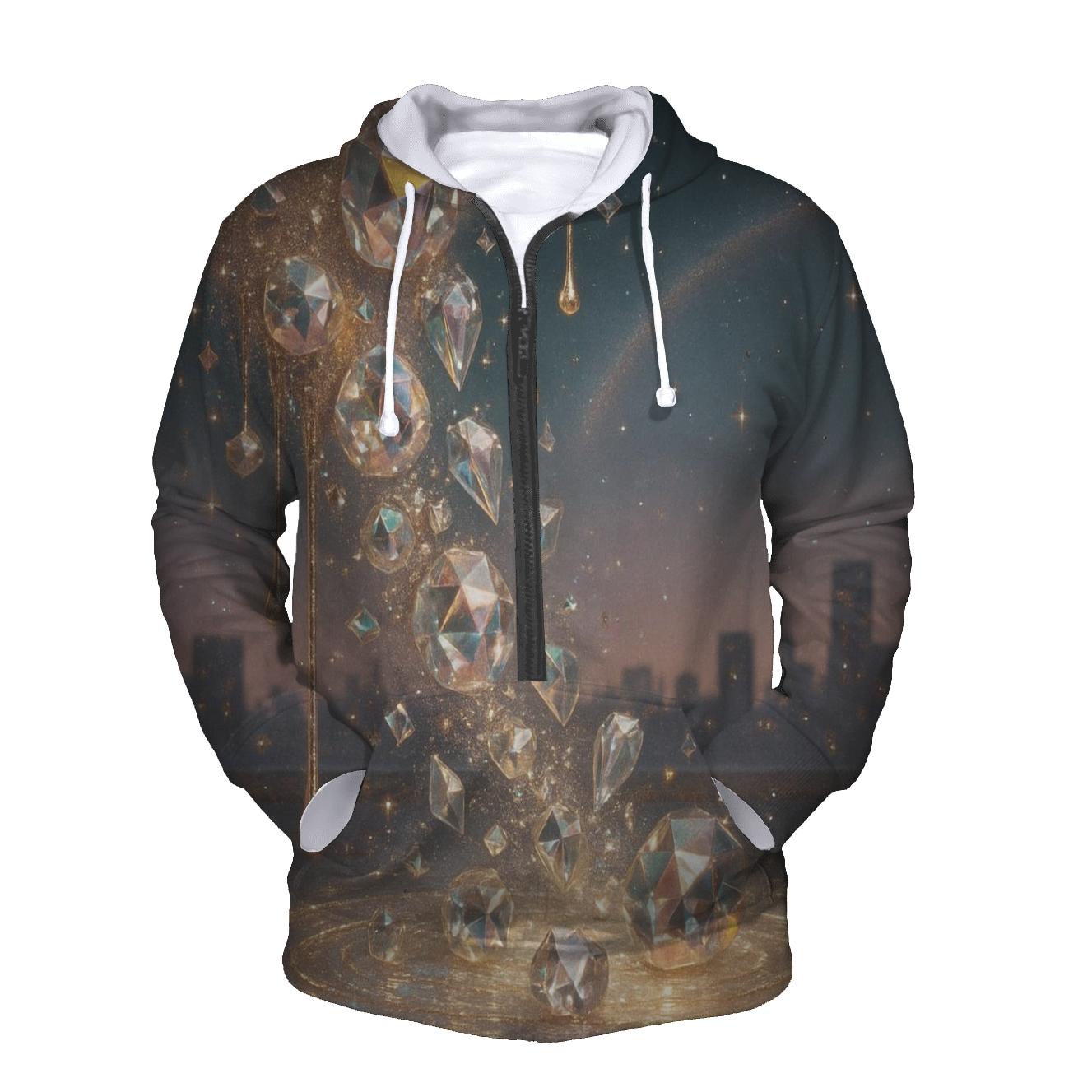 Aurora Gemfall embroidered hoodies