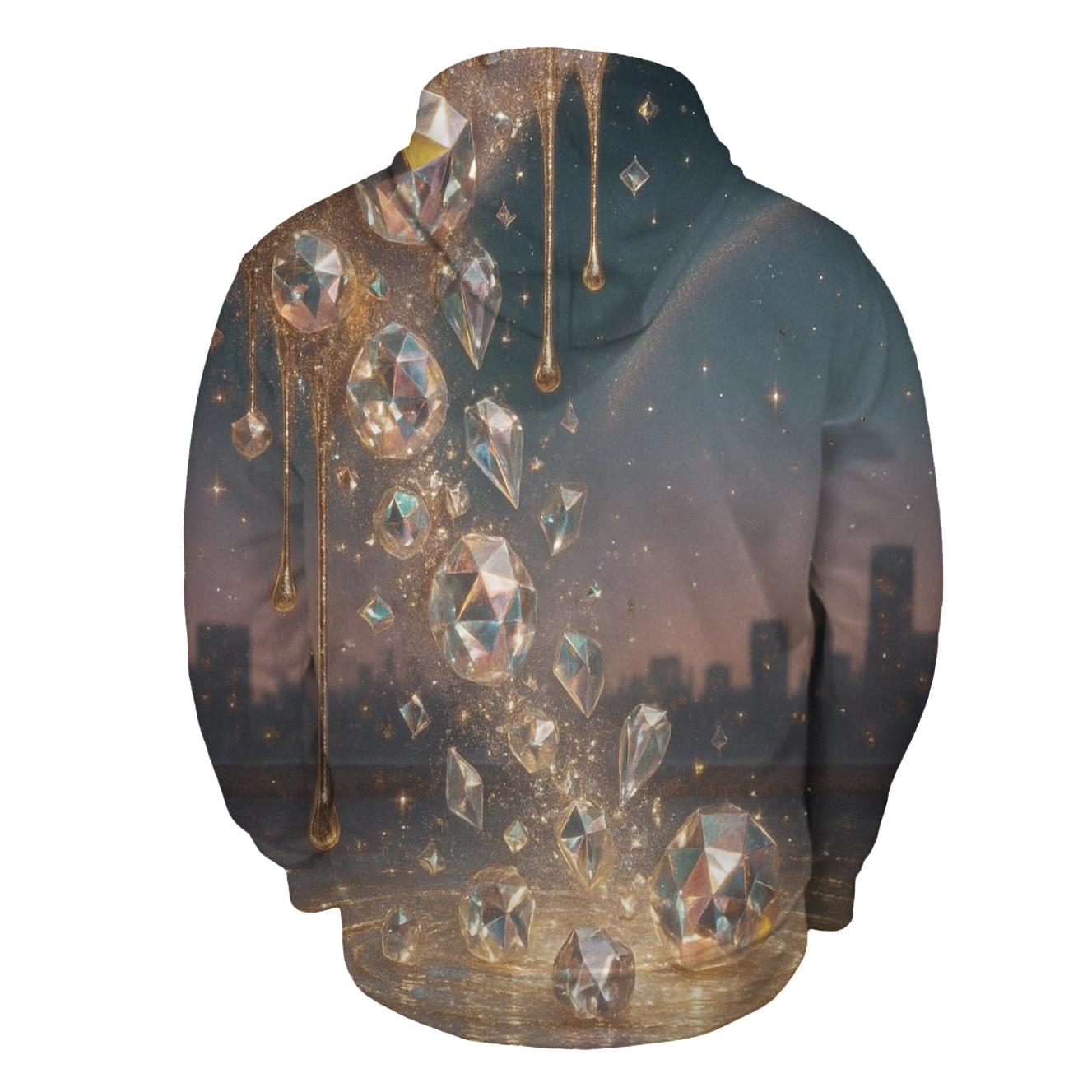 Aurora Gemfall embroidered hoodies
