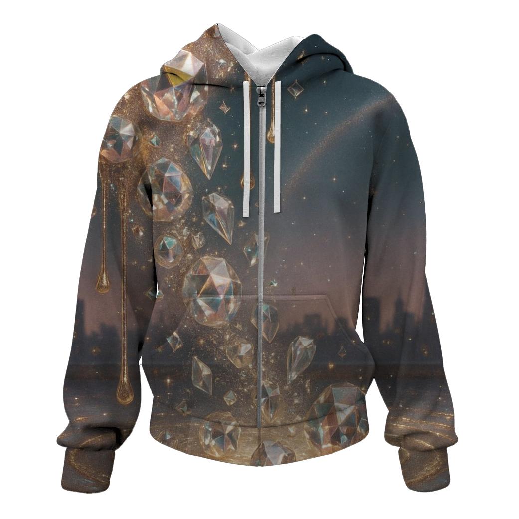 Aurora Gemfall graphic hoodies