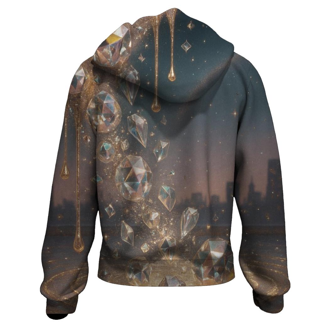 Aurora Gemfall graphic hoodies